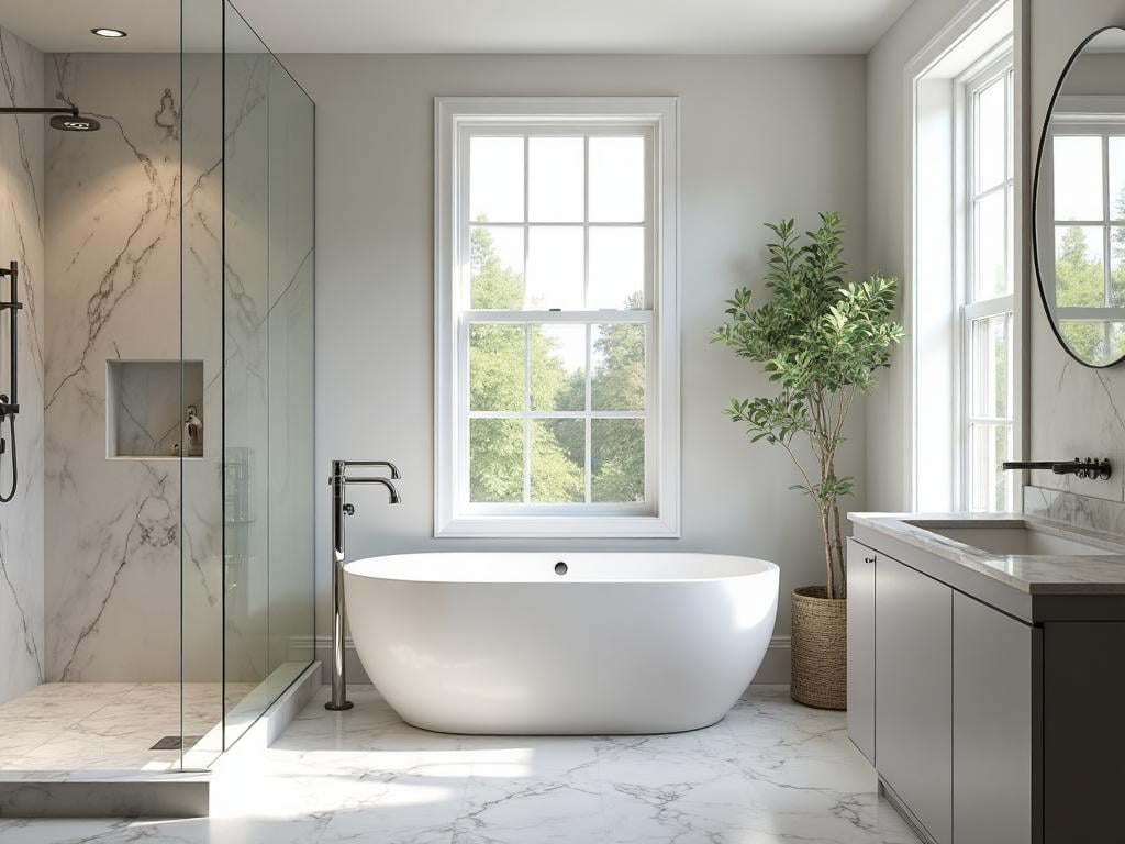Modern Bathroom Gallery in Bergen County NJ
